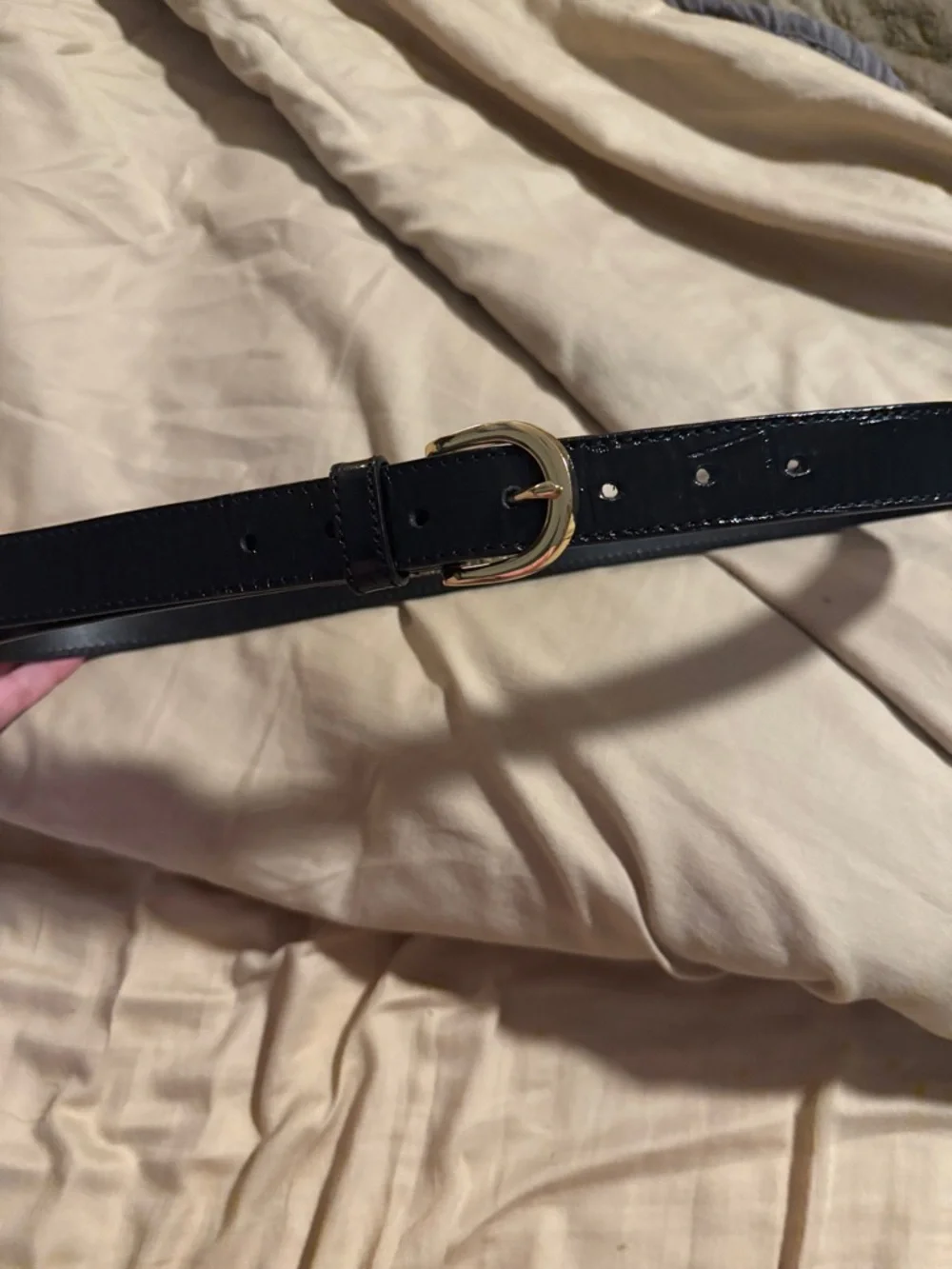 J. Crew Women’s Black Leather belt - Picture 1 of 4